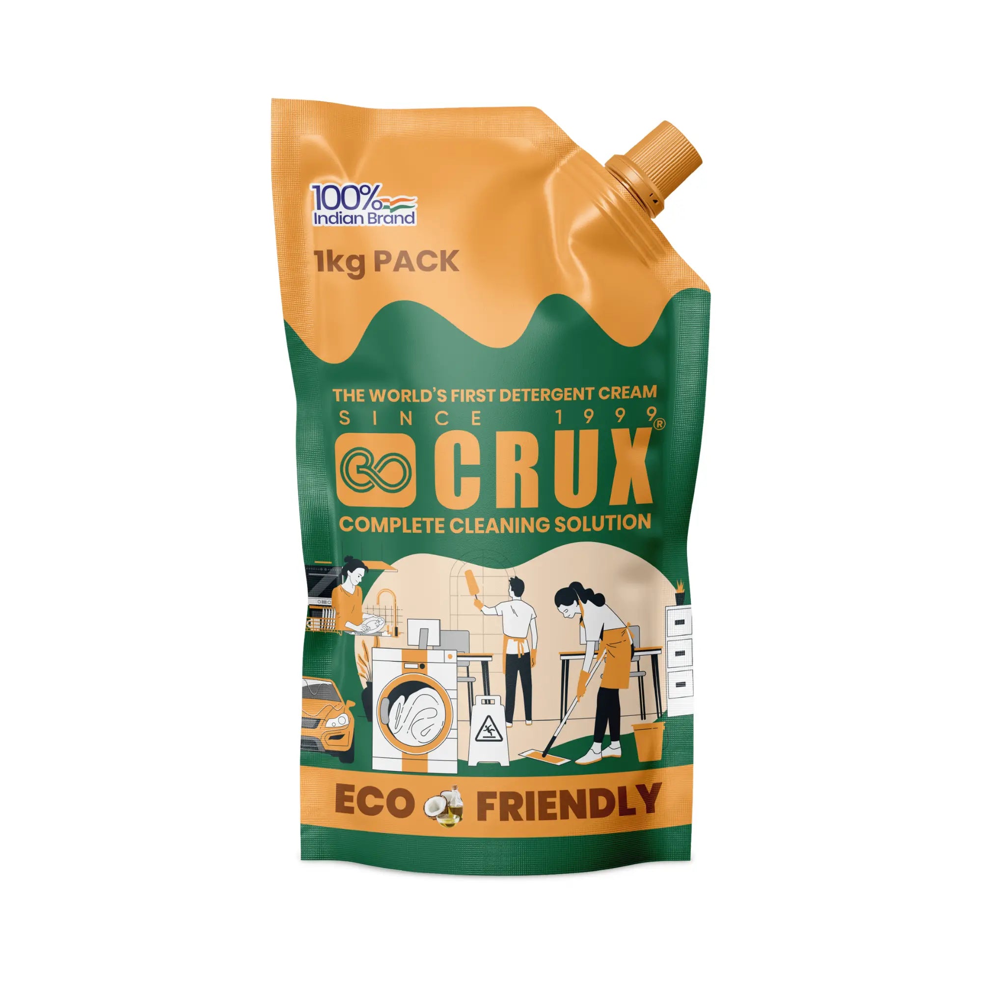 CRUX Complete Cleaning Cream – All-in-One