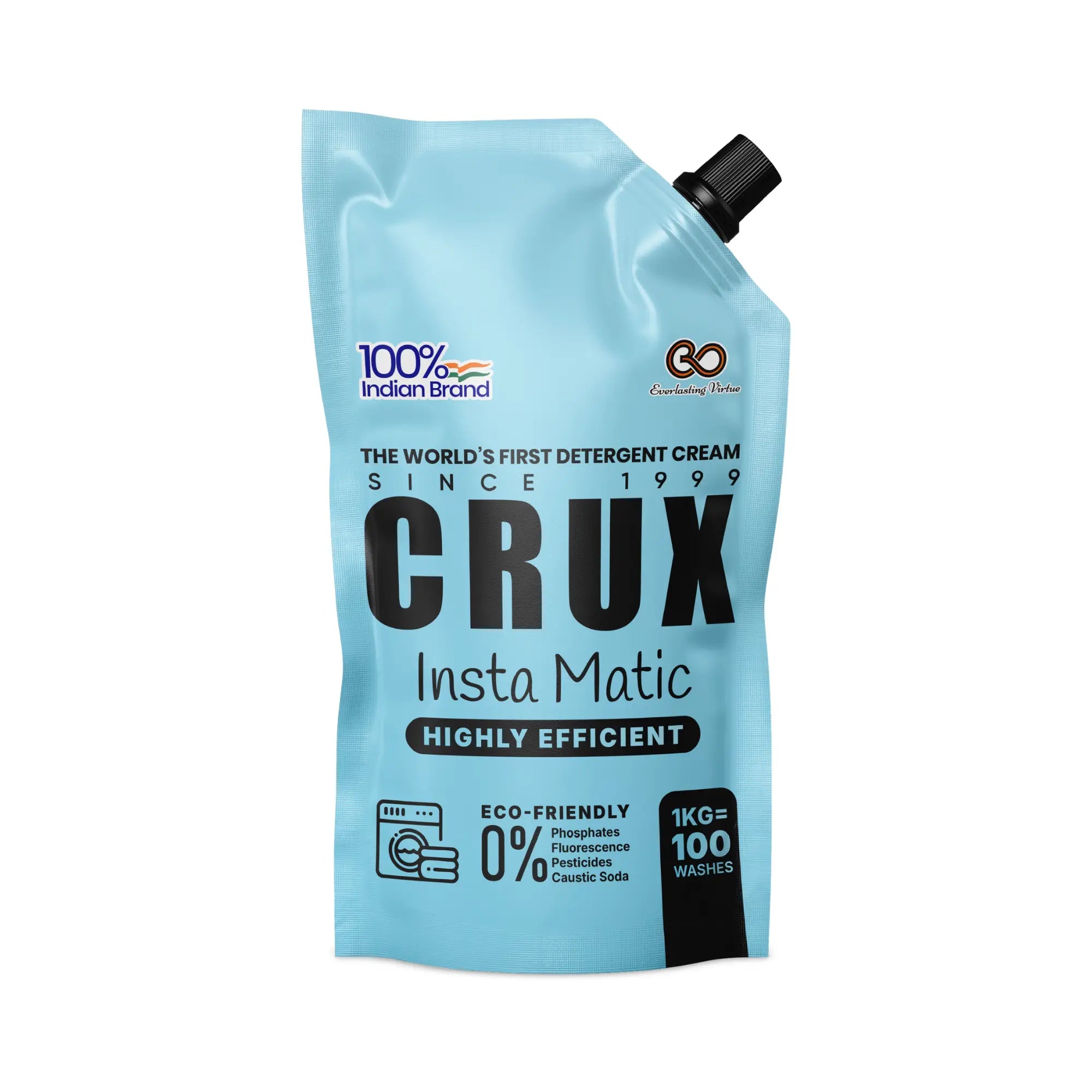 CRUX Insta Matic Washing Machine Cream